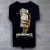 CAMISETA REGULAR PRETA ABUNDANCE