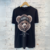 Camiseta Oversized Regular Black Urso Touca na internet