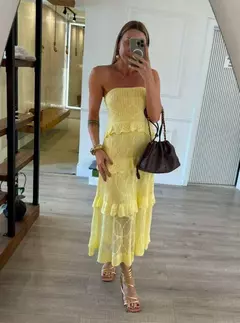 Vestido Babados Ligia na internet