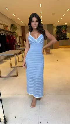 Imagem do Vestido Tricot Renda Tramas Madalena