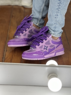 Louis vuitton roxo linha importada