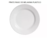 PRATO DE MELAMINA RASO BRANCO 28CM 22890BB RIO CHENS