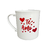CANECA PLASTICA 400 ML SILK DIA DOS NAMORADOS - comprar online