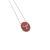 Colar Divino Pedra Coral com Zirconias 45cm