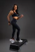 Calça Legging Abertura na Barra - Black - comprar online