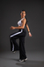 Calça Sportswear com Botoes na Lateral - Black - Store Guette - Varejo