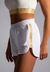 Shorts Sportswear Abertura Elastic na Lateral - Off White - comprar online