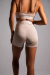 Shorts Elastic com Detalhe Branco - Nude Cirre na internet