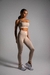 Calça Legging abertura na barra - Nude Cirre na internet