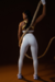 Imagem do Calça Legging Elastic nas Laterais - Off White