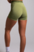 Shorts Elastic Recorte - Verde Militar - loja online