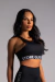 Top com bojo Sport Elastic - Black