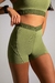 Shorts Elastic Recorte - Verde Militar na internet