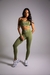 Calça Legging Cós Basic - Verde Militar - comprar online
