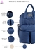 MOCHILA MATERNAL AGARRATE CATALINA LIRIO