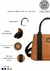 Bandolera Ona Saez Amelia - tienda online