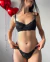 Conjunto Maitê Preto - Frida Lingeries