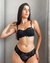 Conjunto Turmalina Preto - Frida Lingeries