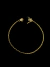 Pulseira Cadeado Alongada 2mm Fecho Gaveta Cravejado - 3g