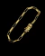 Pulseira Cadeado Laminada 4mm com Fecho Nossa Senhora - 7g - comprar online
