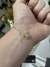 Pulseira Cadeado Alongada 2mm Fecho Gaveta Cravejado - 3g na internet