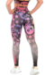 Calza con Push Up - Calaveras Fluo