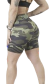 Short Biker ARMY VERDE