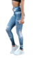 Calza Push Up -Jean roto Push Up Sublimada - comprar online