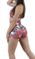 Short Calaveras Rosa con Push Up