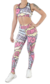 Conjunto calza y top con espalda abierta POP ART - comprar online