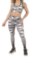 Conjunto calza y top con espalda abierta CAM BLANCO en internet