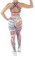 Conjunto calza y top con espalda abierta POP ART