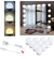 Kit 10 Focos Lamparas Luz Led Espejo 3 Colores