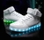 Zapatilla botita con luz LED 7 Colores - comprar online