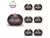 Humidificador ultrasónico electrónico LED de 7 colores - comprar online