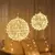 Bola vazada 30cm 80 Leds Blanco Calido - tienda online