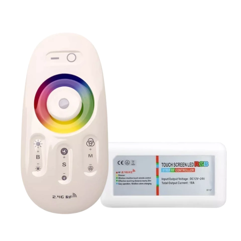Controladora Led Rgb Touch Tactil Radio Frecuencia Rf 18A - comprar online