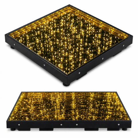 Piso Led Pista De Baile Modulo 50x50 Calido Templado Eventos