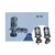 KIT H4 Cree Led Proyector Lupa Alta Y Baja Csp Cooler