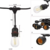Guirnalda Luces Led 12 mts Exterior Kermese Lámpara Palermo en internet