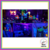 Imagen de Tira Uv Ultravioleta Interior Chip 5050 60ledxmt Ip20 12v 5m