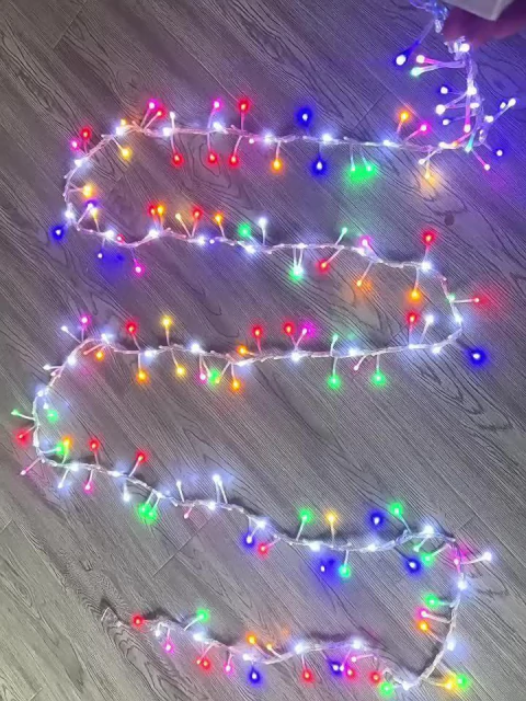 Guirnalda LED Decorativa 8mt RGB + DESTELLO BLANCO FRÍO 220V - comprar online