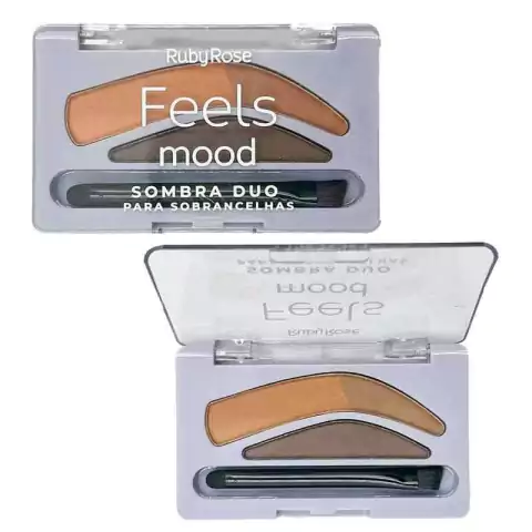FEELS MOOD SOMBRA SOBRANCELHA 02 RUBY ROSE