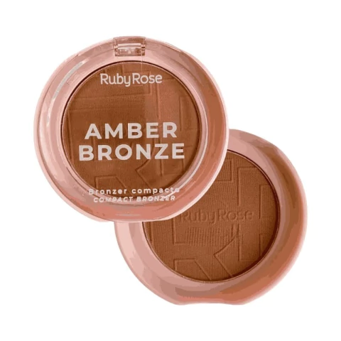 AMBER BRONZE SUNBURST RUBY ROSE - BRONZER COMPACTO