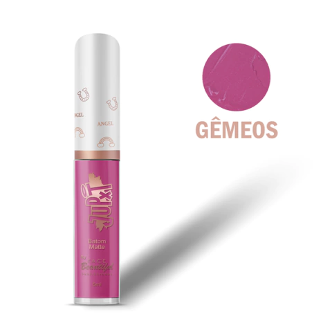 JUPXT BATOM LÍQUIDO MATTE GÊMEOS FACE BEAUTIFUL