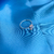 Anel Cristal Prata 925 - loja online