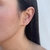 Brinco Ear Hook Liso Prata 925 - comprar online