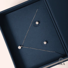 Colar ponto de luz - Moissanite - loja online
