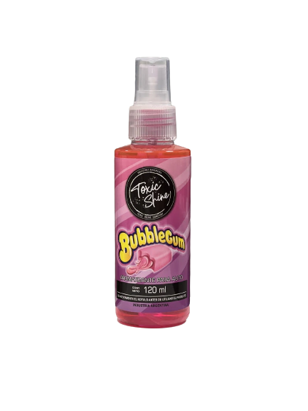 Toxic Shine Bubblegum Essence 120cc Fragancia a Chicle Perfume Auto