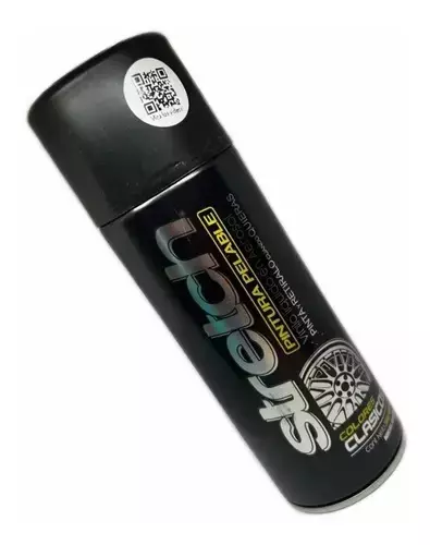 Stretch Pintura Removible Toda La Línea Color Negro Mate - comprar online